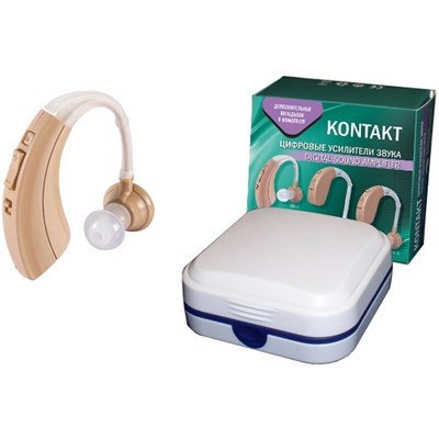 Слуховой аппарат цифровой усилитель звука KONTAKT KD-2 - фото 10057