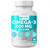 Omega-3 600 MG EPA & DHA BioLevel 60% Концентрат 90 капсул (30 порций Омега-3: 1800 мг. ЭПК 990 мг. ДГК 660 мг.)